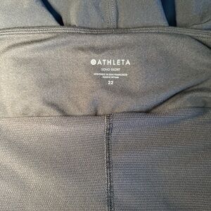 Athleta Black Soho Skort Athletic Performance Skort